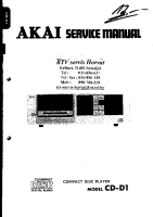Akai CDD-1-Service-Manual